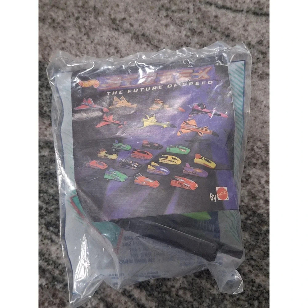 McDonald's Hot Wheels Mini Streex Racer Tracer Toy New Sealed 1992 Vintage 90s